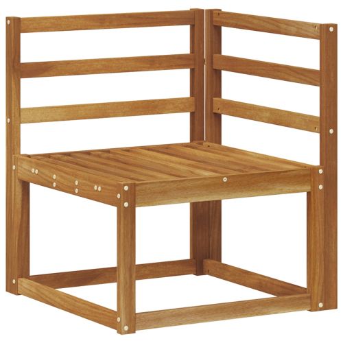 Комплект дивани за открито 9 pcs Натурално