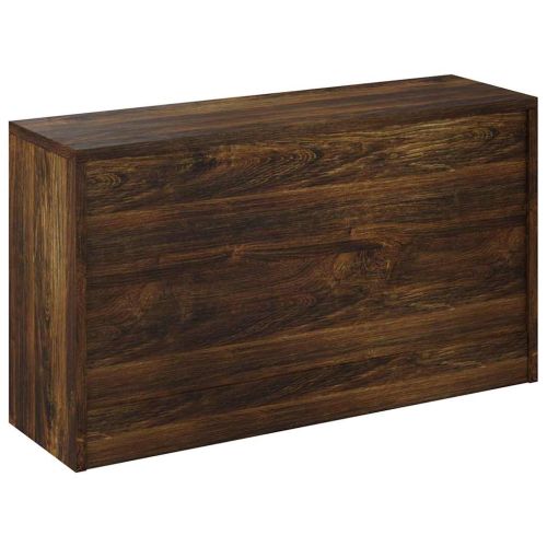 Пейка за обувки, опушен дъб, 80x24x45 см, инженерно дърво