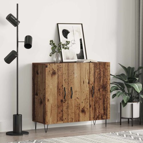 Служебен шкаф Старо дърво 90 x 32,5 x 80 см Инженерно дърво