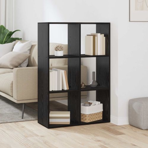Шкаф за книги Черния дъб 69,5 x 29 x 103,5 см Инженерно дърво