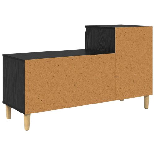 Шкаф за обувки Черния дъб 102 x 36 x 60 см Инженерно дърво