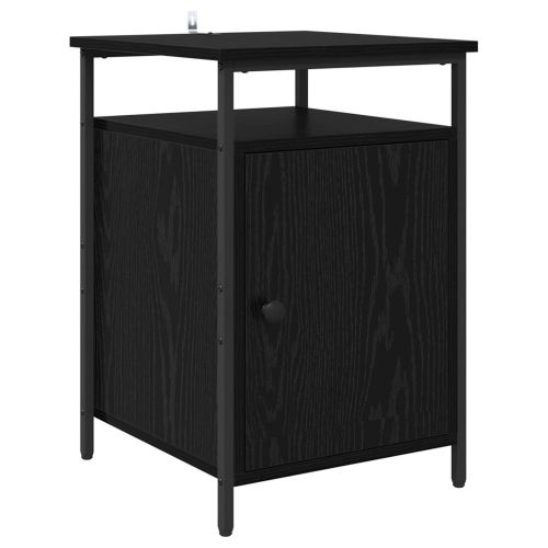 Нощен шкаф Черния дъб 40 x 42 x 60 см Инженерно дърво