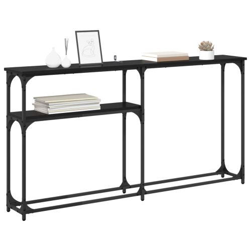 Конзолнамаса Черния дъб 146 x 22.5 x 75 см Инженерно дърво