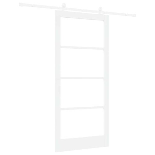 Преплъзваща се врата ORKDAL 93 x 202 см Бяло