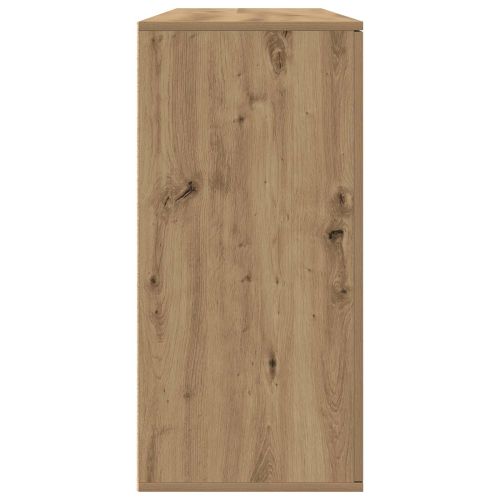 Служебен шкаф 2 pcs Дъб 79 x 38 x 80 см Инженерно дърво