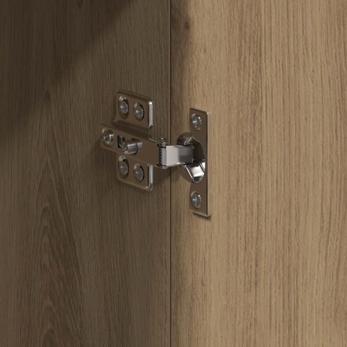 Висок шкаф Дъб 70 x 33.5 x 180 см Инженерно дърво