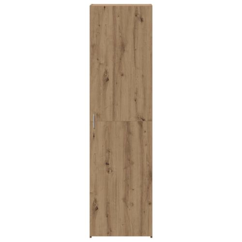 Висок шкаф 2 pcs Дъб 50 x 42,5 x 185 см