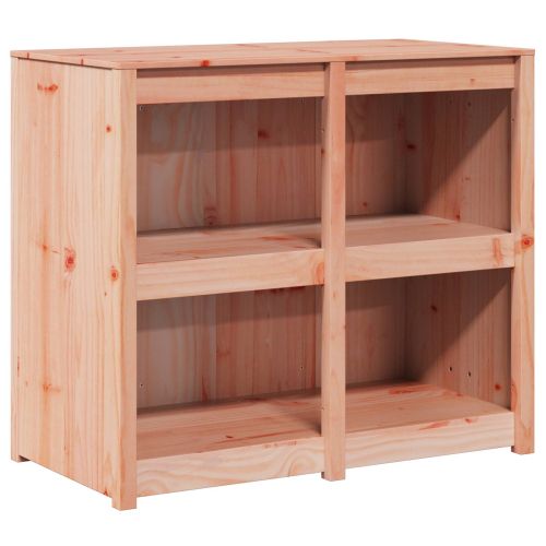 Кухненски шкаф с рафт MEPPEL Кафяв дъб 106 x 55 x 92 cm