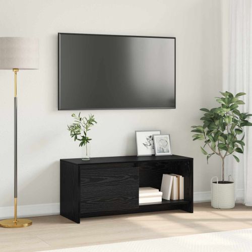 Комплект ТВ шкаф Черния дъб 90 x 35 x 40 см Инженерно дърво