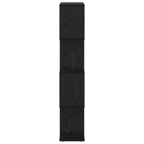 Шкаф за книги Черния дъб 70 x 24 x 129 см Инженерно дърво
