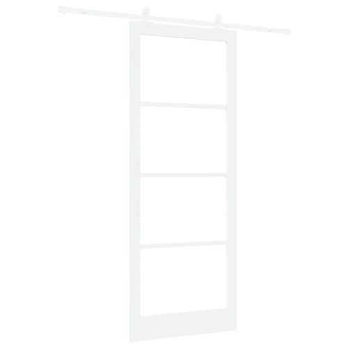 Преплъзваща се врата ORKDAL 93 x 232 см Бяло