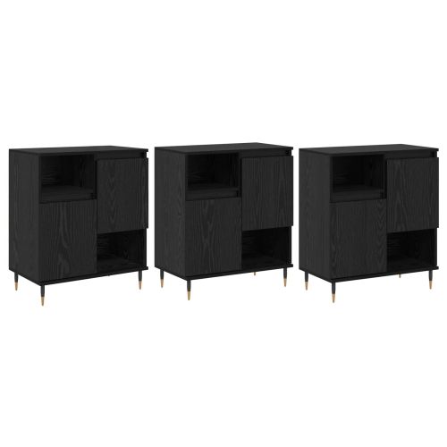 Скейдбордове 3 pcs Черния дъб