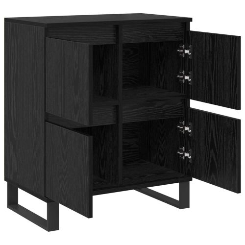 Служебен шкаф 2 pcs Черния дъб 60 x 35 x 70 cm