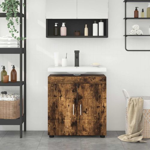 Комплект шкафове за баня TULUM Димян дъб 60 x 34 x 63 см