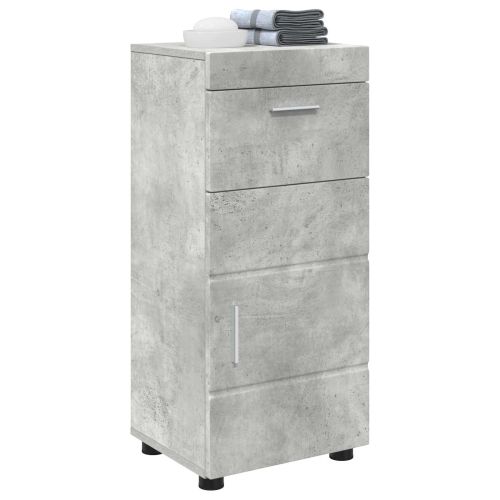 Комплект шкафове за баня TULUM Циментено сиво 37 x 31,5 x 82 см