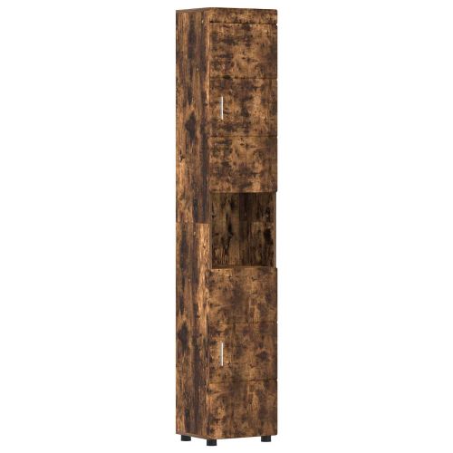 Комплект шкафове за баня TULUM Димян дъб 37 x 31,5 x 203 см
