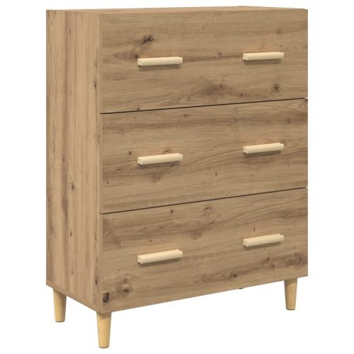 Служебен шкаф Дъб 69,5 x 34 x 90 см Инженерно дърво