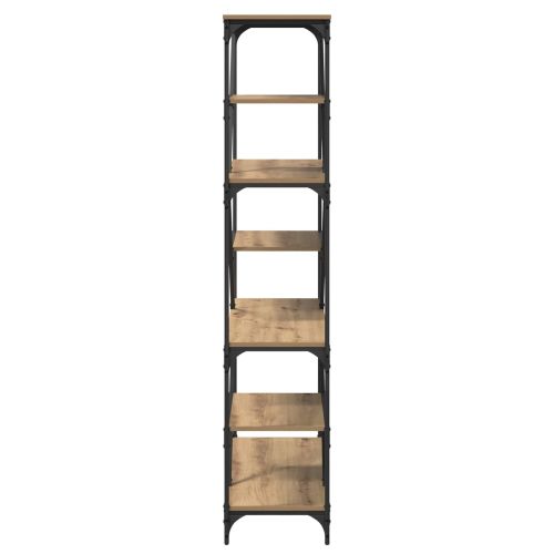 Рафт за книги Дъб 91 x 36 x 176 см Инженерно дърво