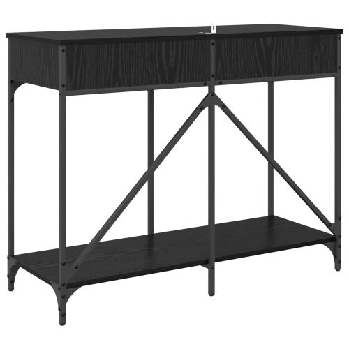 Конзолна маса Черния дъб 100 x 39 x 78,5 см Инженерно дърво