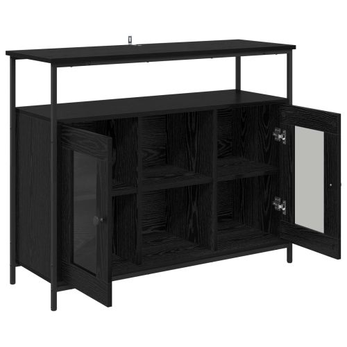 Служебен шкаф Черния дъб 100 x 35 x 80 см Инженерно дърво
