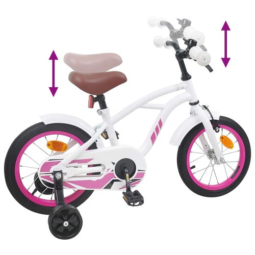 Детски Велосипед 12 инча за 2-4 години Бяло
