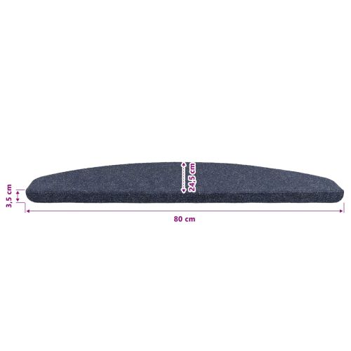 Самозалепващи стъпаловидни постелки 15 бр. 80 x 28 x 3,5 см