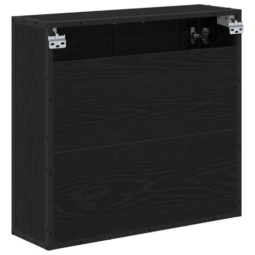 Стенен рафт Черния дъб 65 x 20 x 60 см