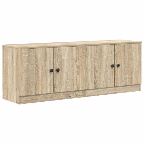 Шкаф за легло със съхранение 2 pcs Сонома дъб 66 x 35 x 48 см