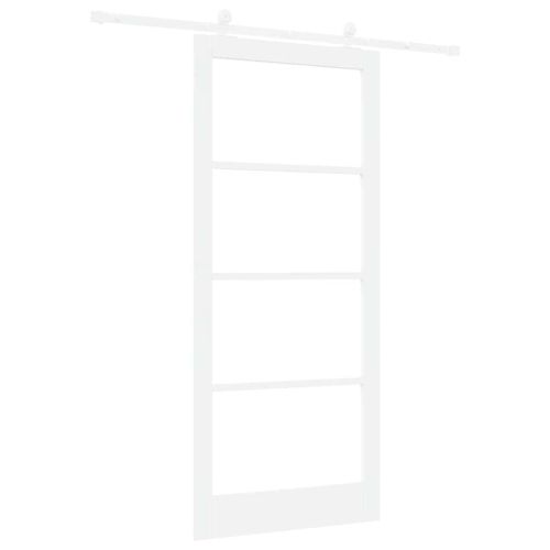 Преплъзваща се врата ORKDAL 93 x 211 см Бяло