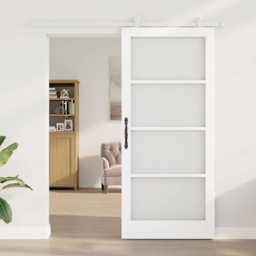 Преплъзваща се врата ORKDAL 93 x 211 см Бяло