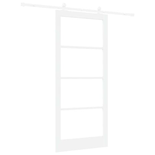 Преплъзваща се врата ORKDAL 93 x 211 см Бяло
