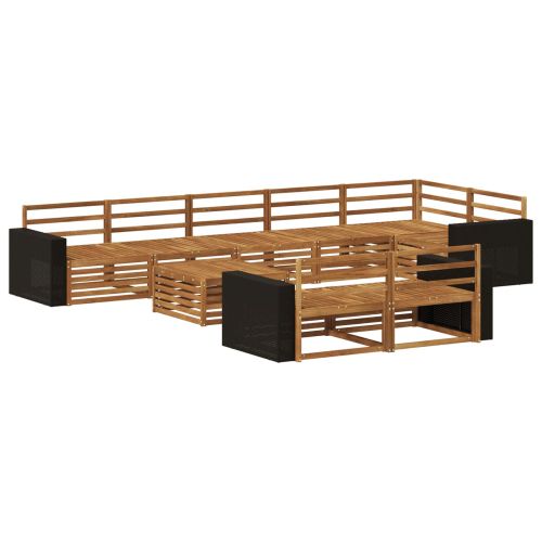 Комплект дивани за открито 9 pcs