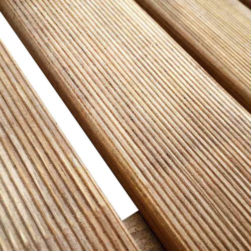 Плочка за decking 18 pcs Кафяво 50 x 50 cm