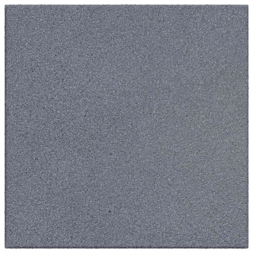 Плочки за защита при падане 12 pcs Сиво 50 x 50 cm Каучук