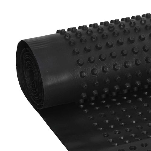 Оребрена дренажна плоча 2 бр. Черно 0,5 x 20 м HDPE