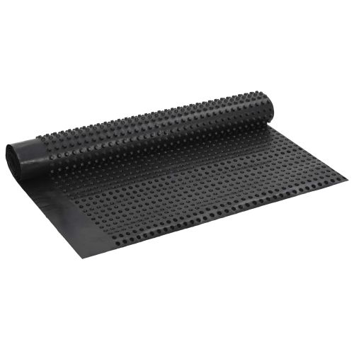 Оребрена дренажна плоча Черно 1 x 20 m HDPE