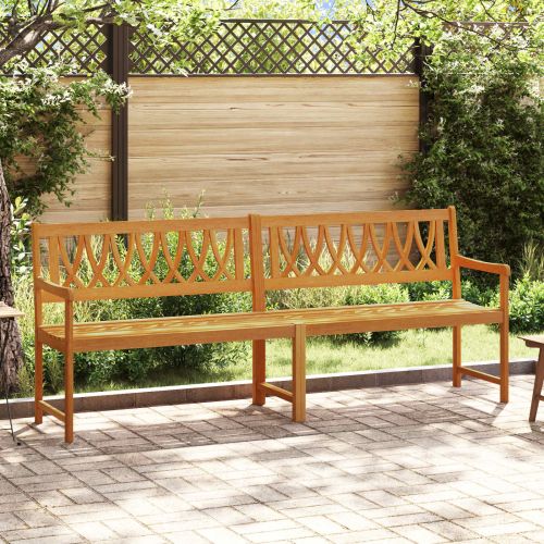 Външна пейка Натурално 220 x 55,5 x 90 см
