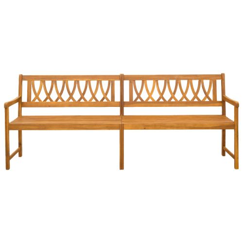 Външна пейка Натурално 220 x 55,5 x 90 см