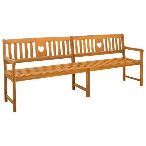 Външна пейка Натурално 220 x 55,5 x 90 см