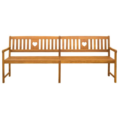 Външна пейка Натурално 220 x 55,5 x 90 см