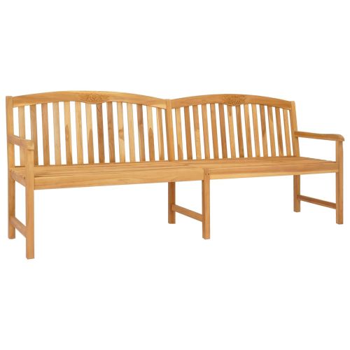 Ръчно изработена розова пейка Натурално 228 x 60 x 90 см