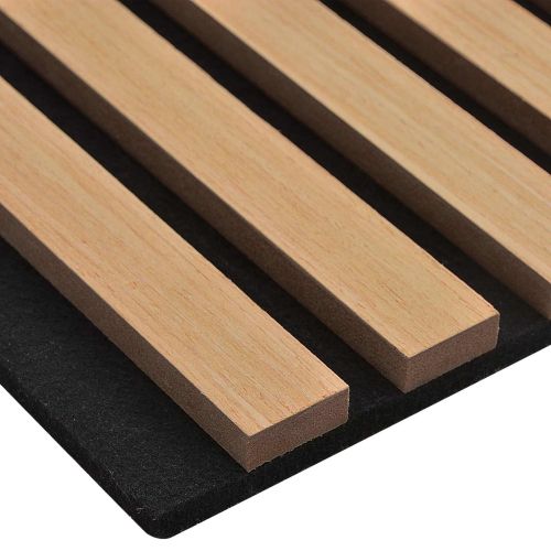 Стенни панели 8 pcs Натурално 60,5 x 60 см