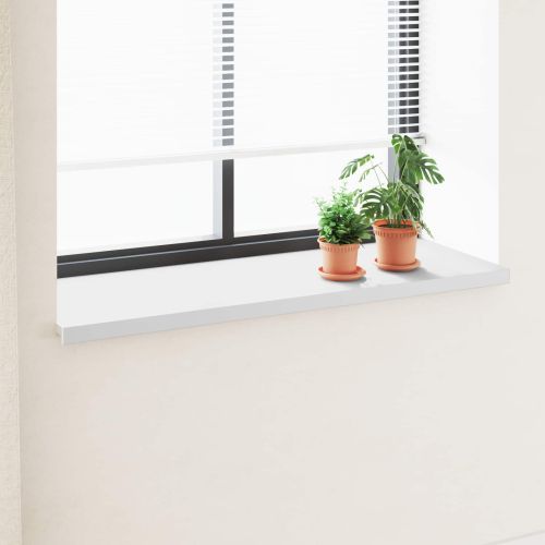Перваз за прозорец Бяло 140 x 50 x 4,5 см ПВЦ