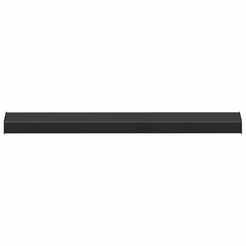 Перваз за прозорец Черен с дървесен фибър 100 x 15 x 4,5 см ПВЦ