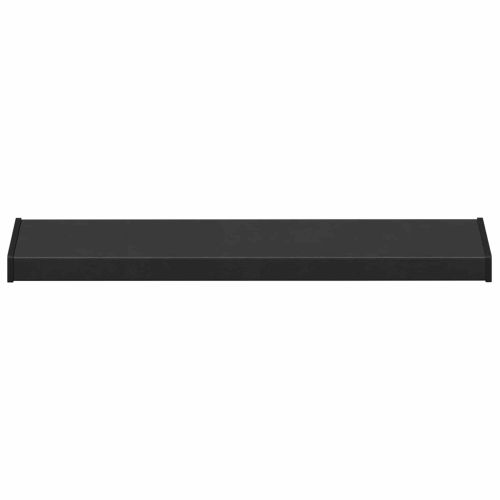 Перваз за прозорец Черен с дървесен фибър 60 x 25 x 4,5 см ПВЦ