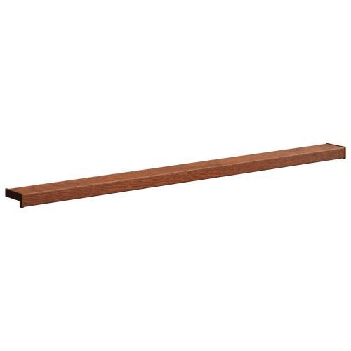 Перваз за прозорец Кафяво дърво 120 x 15 x 4,5 см ПВЦ