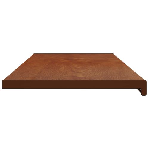 Перваз за прозорец Кафяво дърво 160 x 40 x 4,5 см ПВЦ