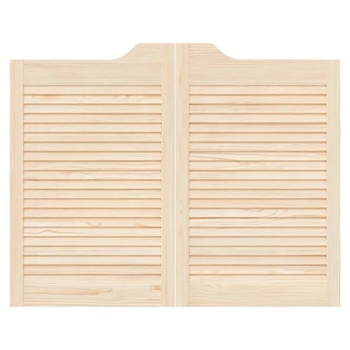 Врати с люлеещо се отваряне 80 x 50 cm Масивна борова дървесина