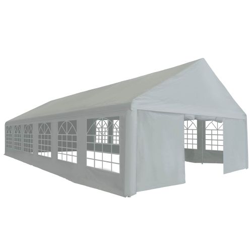 Тент без рамка Сив 12 x 6 м ПЕ