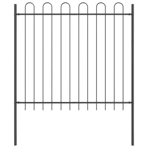 Градска ограда BOXTEL 6 бр. 10,2 x 1,5 м Сив